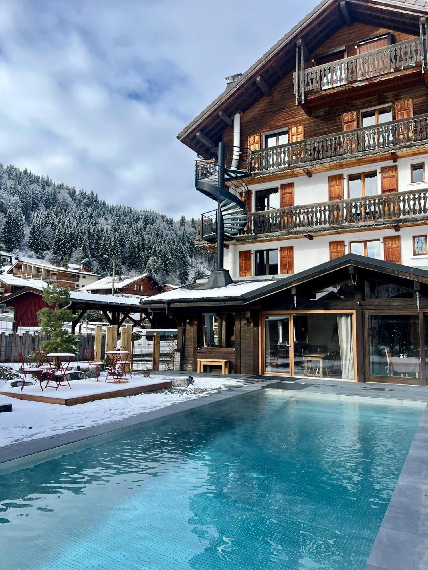 Fleur Des Neiges Hotel Morzine Exterior foto